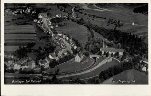 Ak Bühlingen Rottweil am Neckar, Fliegeraufnahme