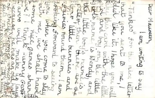 Künstler Ak Tarrant, M. W., Kinder auf Wiese, Hasen, Feen, Sonnenschein