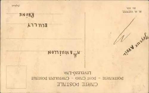 Künstler Ak Wichera, R.R., Lächelnde Frau, Porträt, Hut