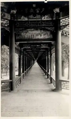 Foto Beijing Peking China, Sommerpalast, Lange Galerie