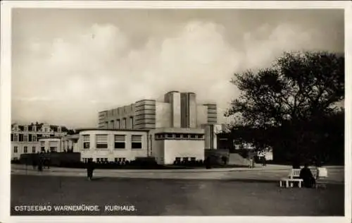 Ak Ostseebad Warnemünde Rostock, Kurhaus