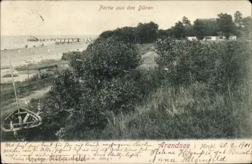 Ak Ostseebad Arendsee Kühlungsborn, Dünenlandschaft, Strand