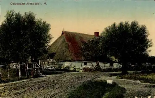 Ak Ostseebad Arendsee Kühlungsborn, Gebäude, Bauernhaus