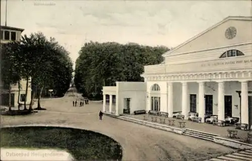 Ak Seebad Heiligendamm Bad Doberan, Kurhaus, Kolonnaden