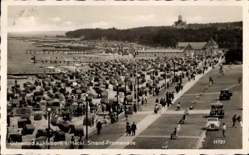 Ak Ostseebad Kühlungsborn, Strandpromenade