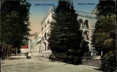 Ak Băile Herculane Herkulesbad Rumänien, Hotel Ferdinand