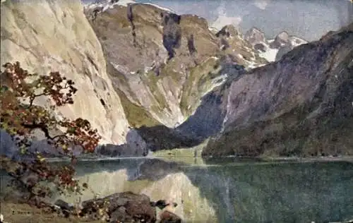 Künstler Ak Compton, Edward Harrison, Obersee, Gebirge