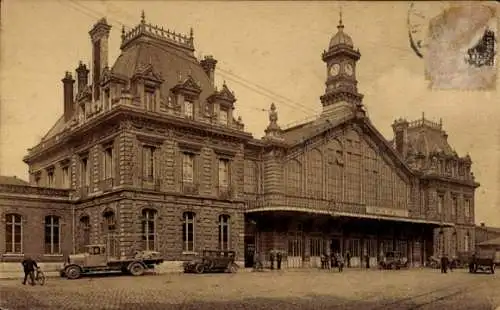 Ak Roubaix Nord, Bahnhof