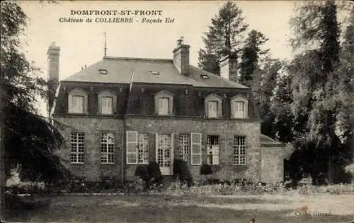 Ak Saint-Front Domfront Orne, Chateau de Collierre, Facade Est