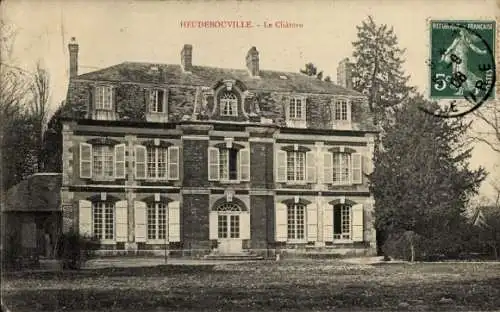 Ak Heudebouville Eure, Schloss