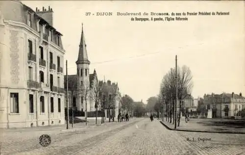 Ak Dijon Côte d'Or, Boulevard des Brosses