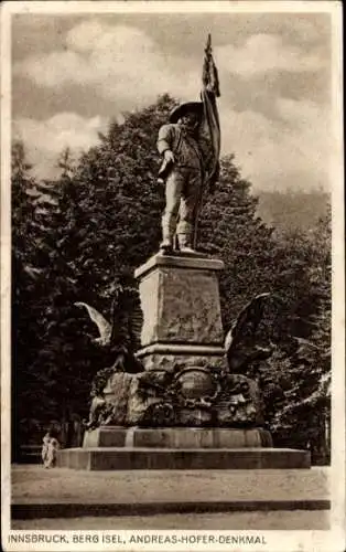 Ak Innsbruck in Tirol, Andreas Hofer Denkmal am Berg Isel