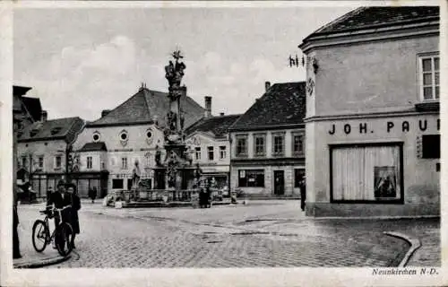 Ak Neunkirchen in Niederösterreich, Platz