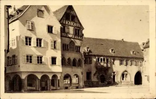 Ak Colmar Kolmar Elsass Haut Rhin, Maison Adolf