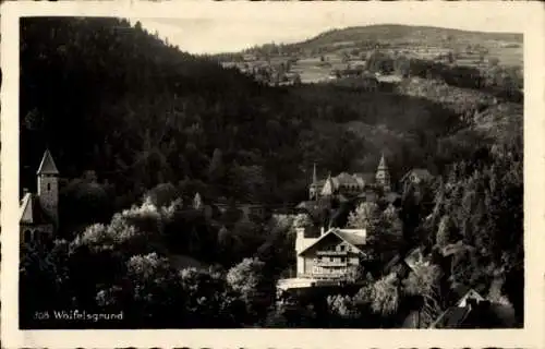 Ak Międzygórze Wölfelsgrund Schlesien, Glatzer Schneeberg, Gasthaus Maria Schnee