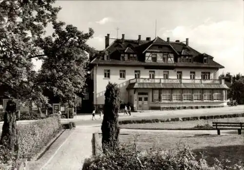 Ak Hartha Hintergersdorf Tharandt im Erzgebirge, FDGB Erholungsheim Forsthaus