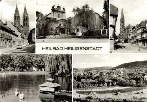 Ak Heilbad Heiligenstadt Eichsfeld Thüringen, Stubenstraße, Redemptoristenkloster, Teilansicht