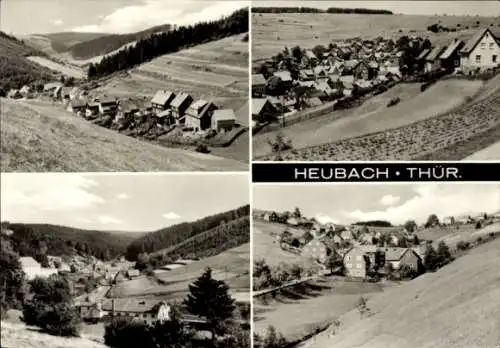 Ak Heubach Kalbach Rhön, Teilansichten