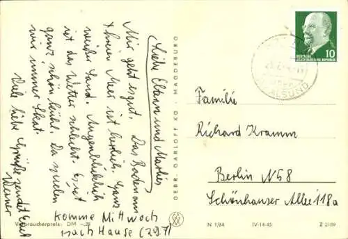 Ak Insel Hiddensee in der Ostsee, Leuchtturm, Sonnenuntergang, Teilansichten, Steilküste