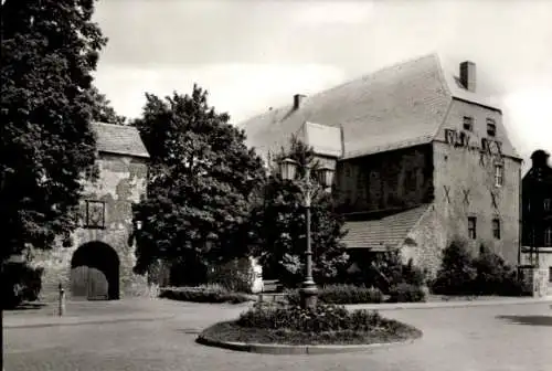 Ak Harzgerode am Harz, Schlossberg, ehemaliges Schloss