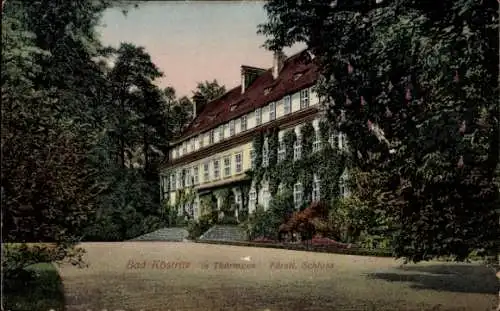 Ak Bad Köstritz in Thüringen, Fürstliches Schloss