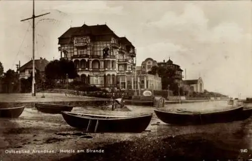 Ak Ostseebad Arendsee Kühlungsborn, Hotels