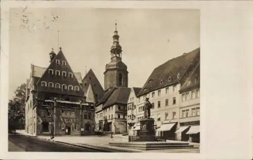 Ak Lutherstadt Eisleben, Markt, Kirche