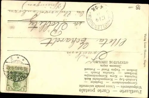 Ak Stegen Inning am Ammersee, Kaiser Wilhelm Denkmal