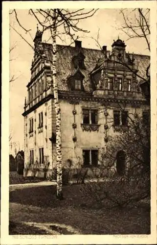 Ak Tüngeda Hörselberg Hainich, Schloss Tüngeda, Fassade