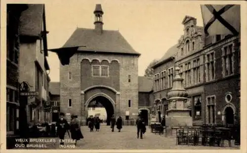 Ak Brüssel Belgien, Altes Stadttor