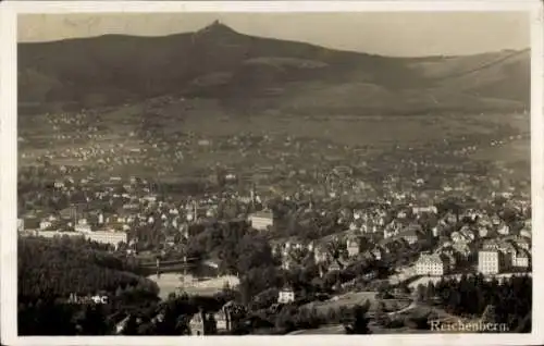 Ak Liberec Reichenberg in Böhmen, Gesamtansicht