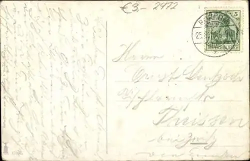 Ak Nordseebad Borkum in Ostfriesland, Totalansicht, Leuchtturm