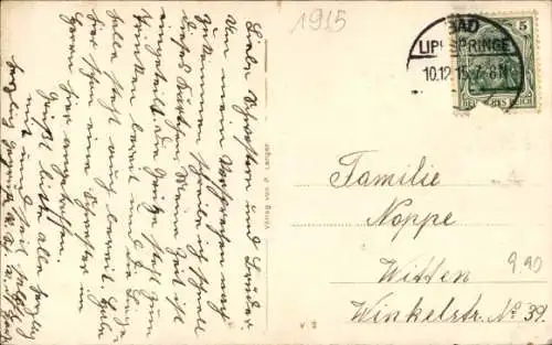Ak Bad Lippspringe in Westfalen, Augusta-Viktoria-Stift