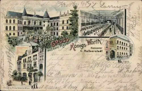 Litho Hannover in Niedersachsen, Restaurant Königsworth