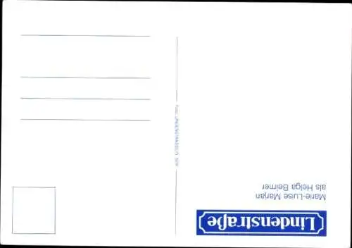Ak Schauspielerin Marie-Luise Marjan, Portrait, Autogramm