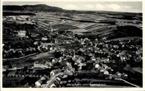 Ak Marpingen im Saarland, Fliegeraufnahme