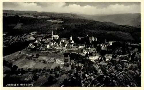 Ak Dilsberg Neckargemünd am Neckar, Fliegeraufnahme