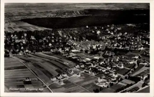 Ak Korntal Münchingen im Strohgäu, Fliegeraufnahme