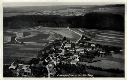 Ak Worndorf Neuhausen ob Eck Württemberg, Fliegeraufnahme