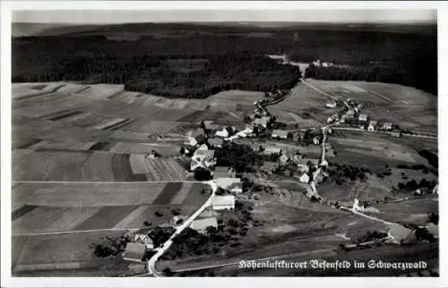 Ak Besenfeld Seewald im Schwarzwald, Fliegeraufnahme