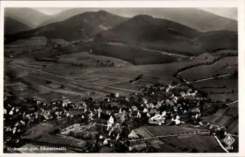 Ak Kirchzarten im Breisgau Schwarzwald, Fliegeraufnahme