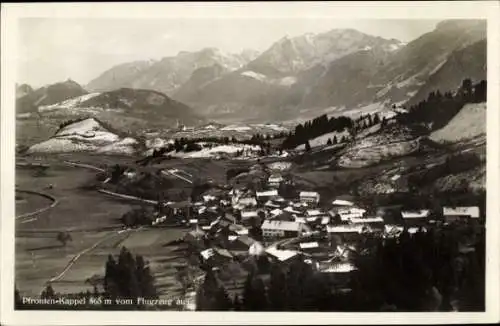 Ak Kappel Pfronten im Allgäu, Fliegeraufnahme