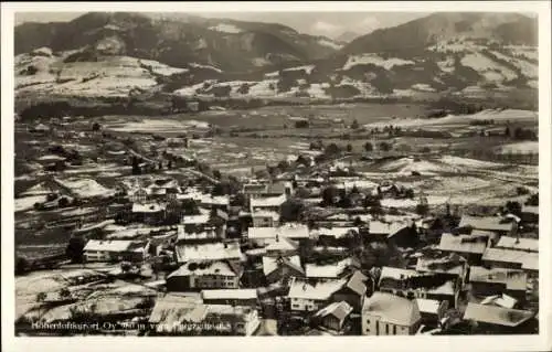 Ak Oy Mittelberg im Allgäu, Fliegeraufnahme