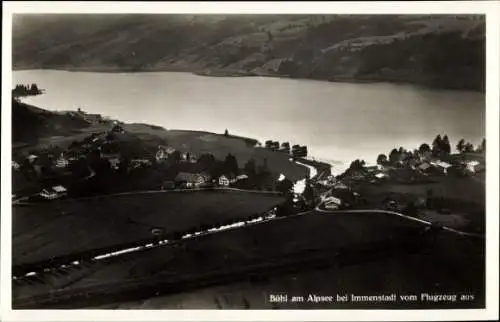 Ak Bühl am Alpsee Immenstadt im Allgäu, Fliegeraufnahme