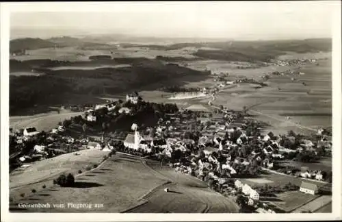 Ak Bad Grönenbach im Allgäu, Fliegeraufnahme