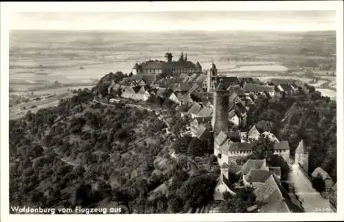 Ak Waldenburg in Württemberg, Fliegeraufnahme