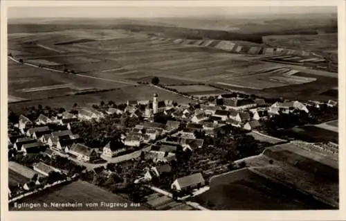 Ak Eglingen Dischingen in der Schwäbischen Alb, Fliegeraufnahme