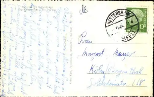 Ak Nettersheim in der Eifel, Straßenpartie