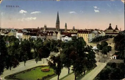 Ak Bonn am Rhein, Gesamtansicht