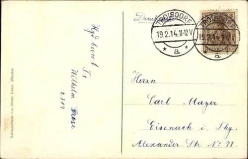 Ak Bonn am Rhein, Gesamtansicht